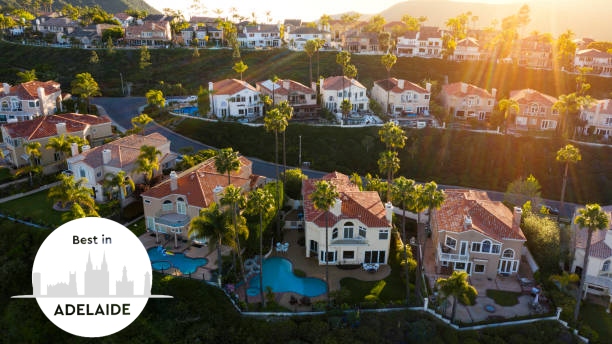 Aerial view of South Orange County's Laguna Niguel, California