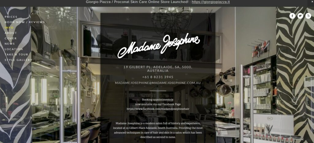 Madame Josephine Hair & Beauty Salon