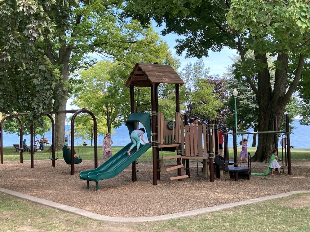 Bring your kids to playgrounds