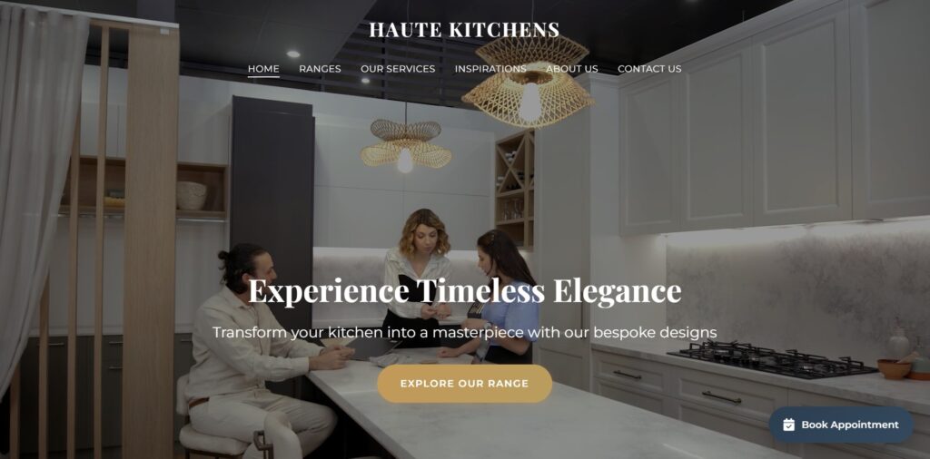 haute kitchens homepage