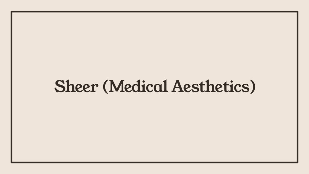 sheer-medical-aesthetics-logo
