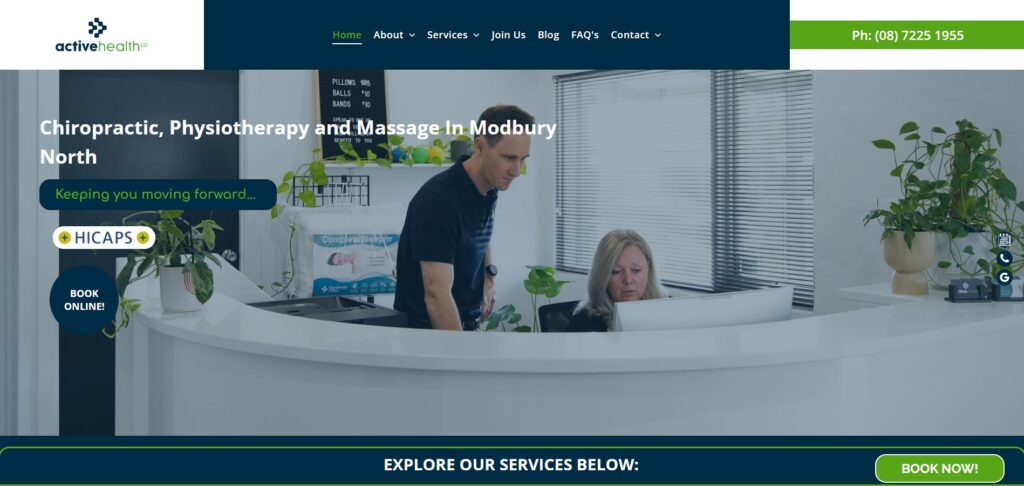 active health co homepage