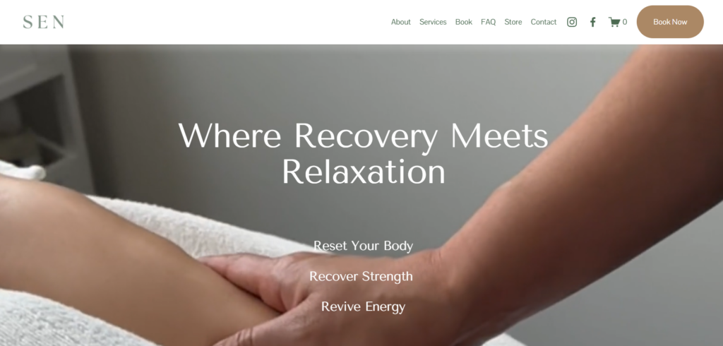 sen homepage
