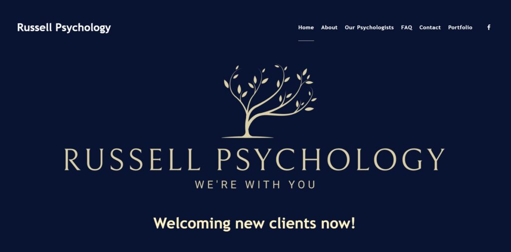 russell psychology homepage