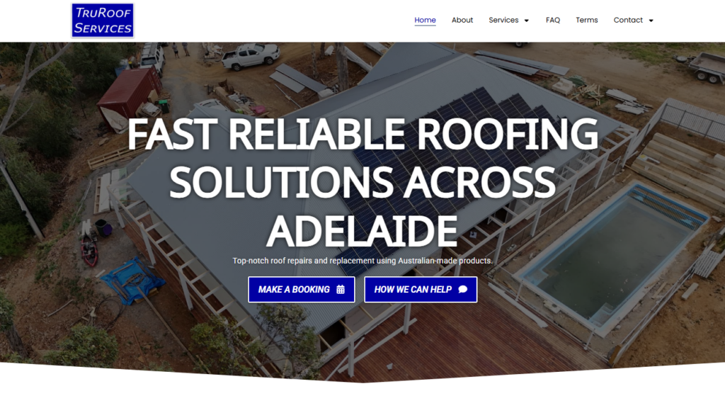 truroof homepage